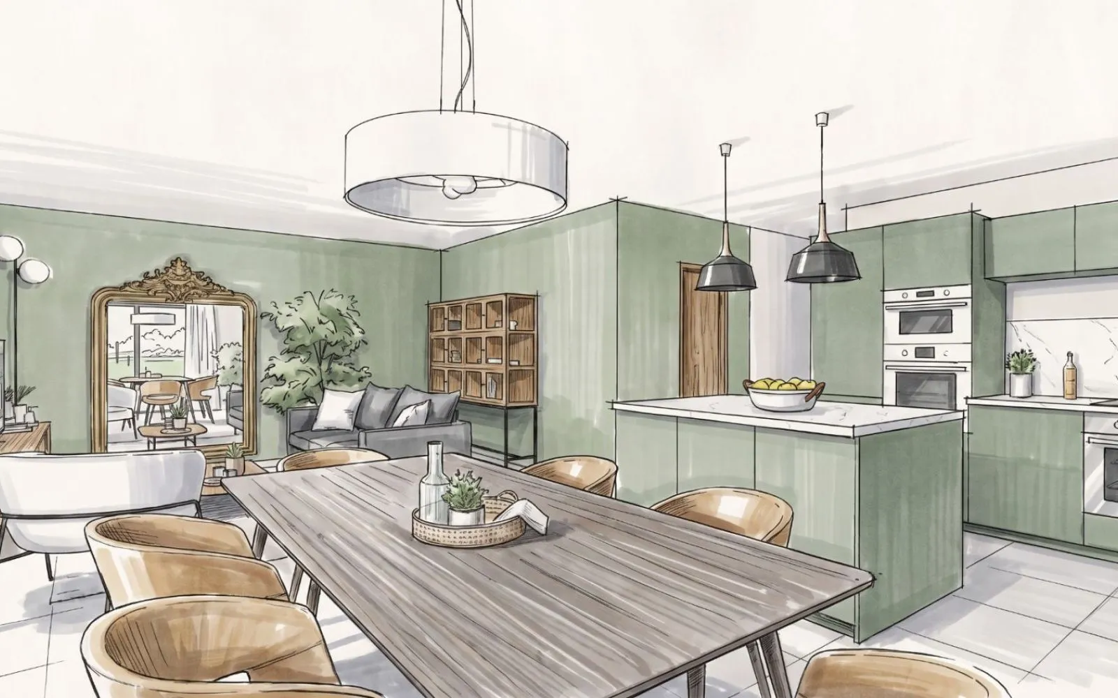 Projet de construction d'une maison 95 m² avec terrain à VEAUCHE (42) à Veauche — photo 2