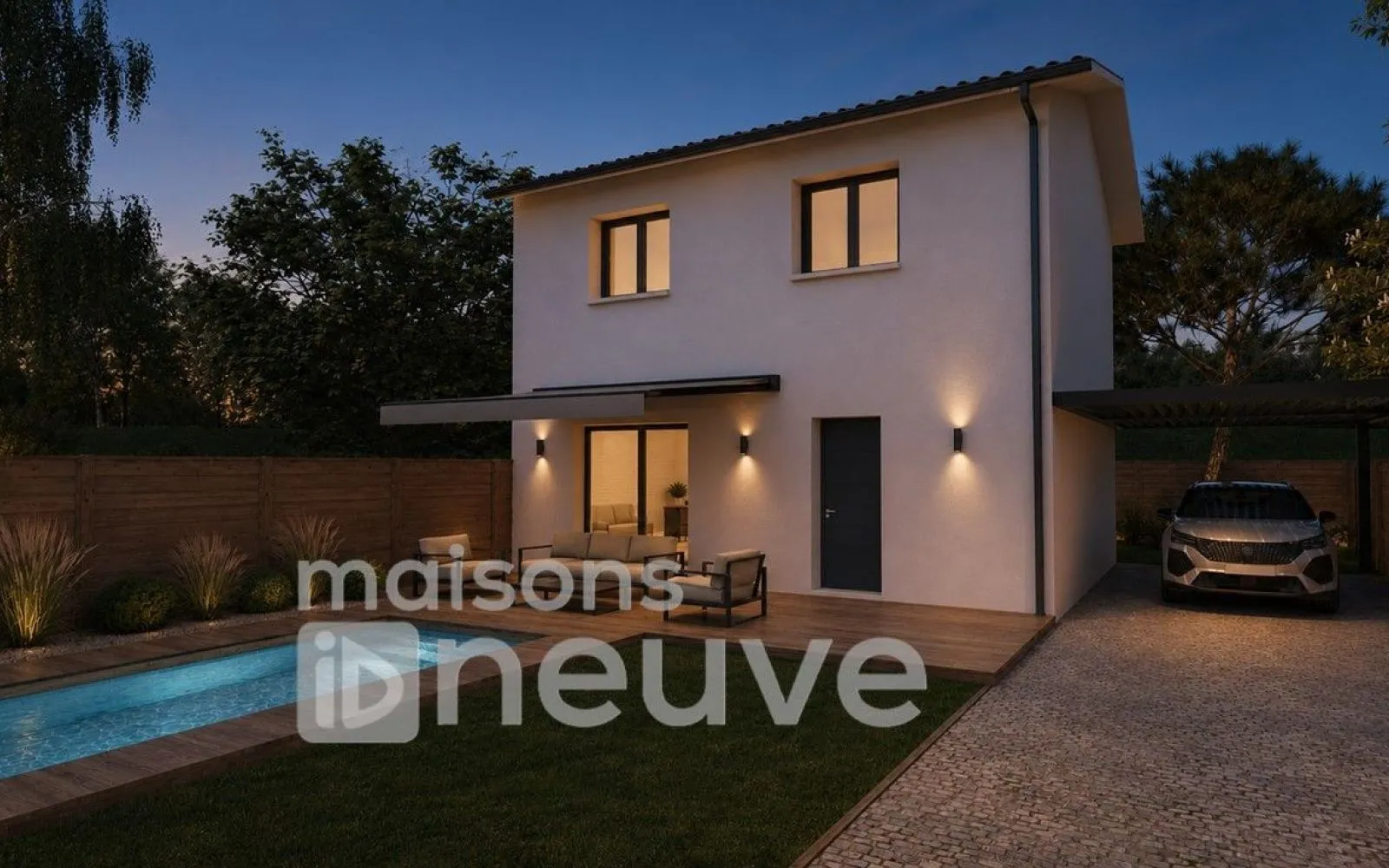 Projet de construction d'une maison 80 m² avec terrain à BRACH (33) à Brach — photo 2