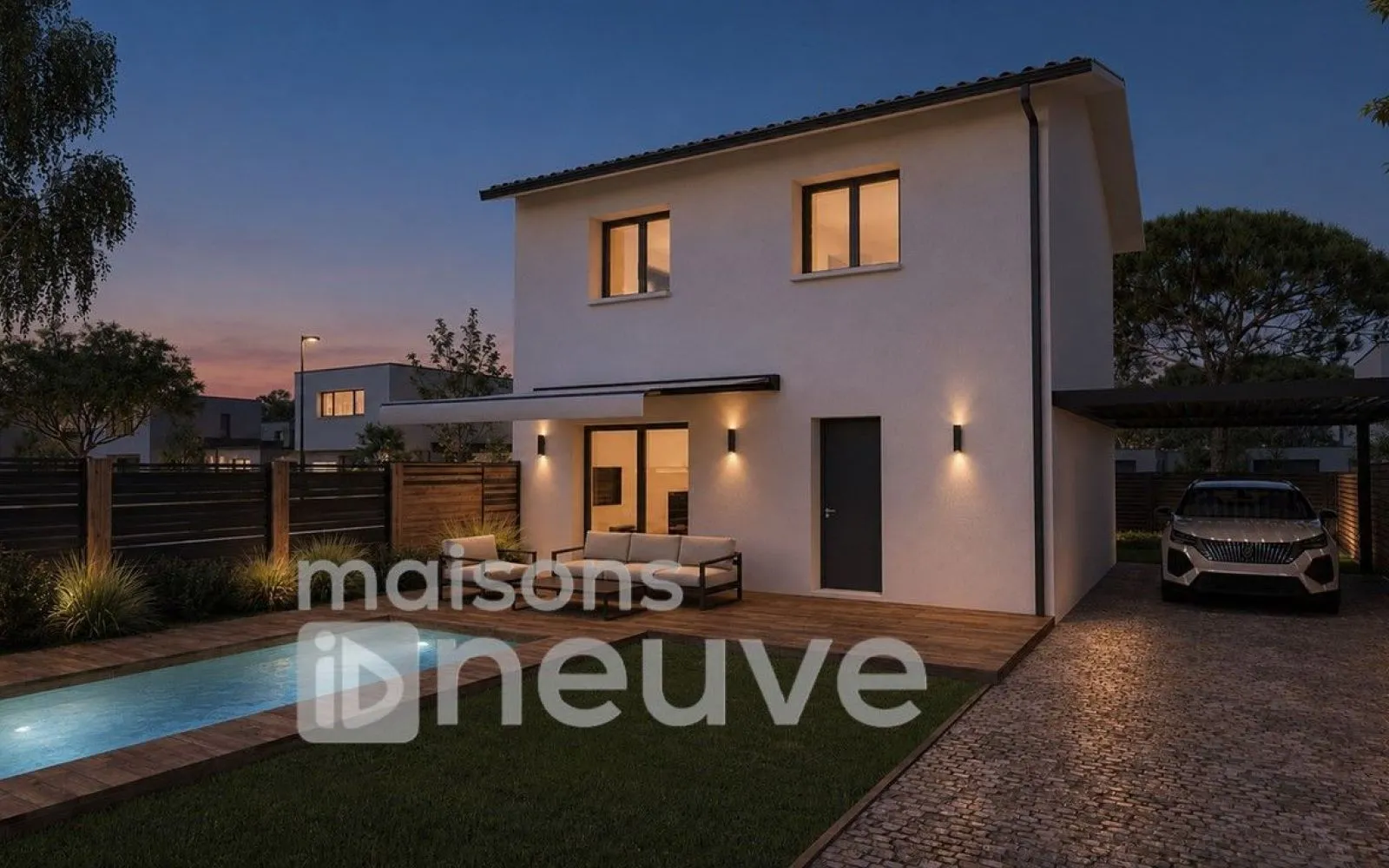 Projet de construction d'une maison 80 m² avec terrain à BRACH (33) à Brach — photo 4
