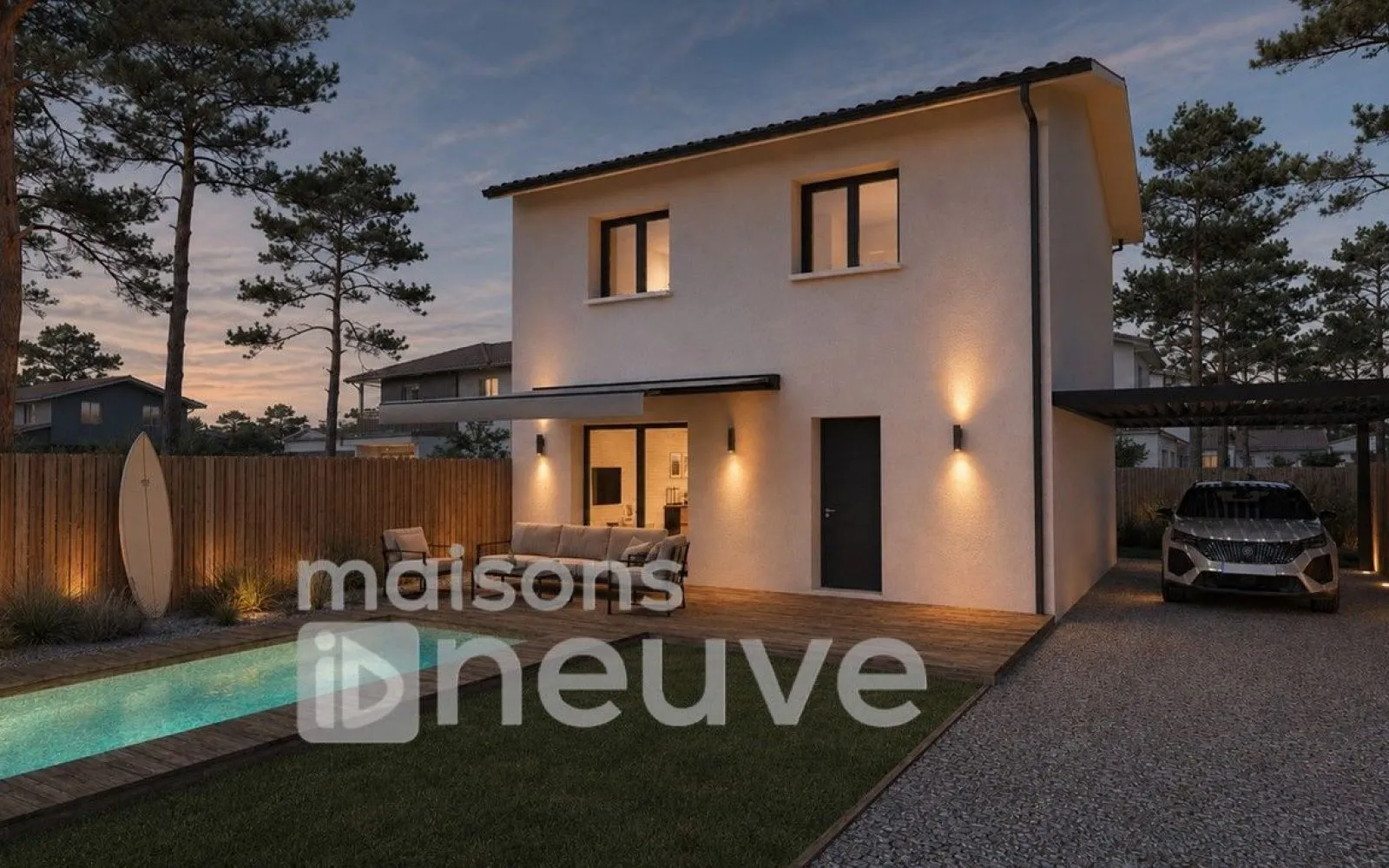 Projet de construction d'une maison 80 m² avec terrain à BRACH (33) à Brach — photo 6