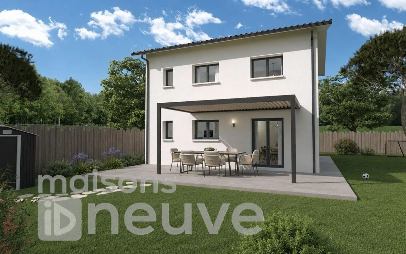 Projet de construction d'une maison 88 m² avec terrain à LE BARP (33) à Le Barp — photo 1