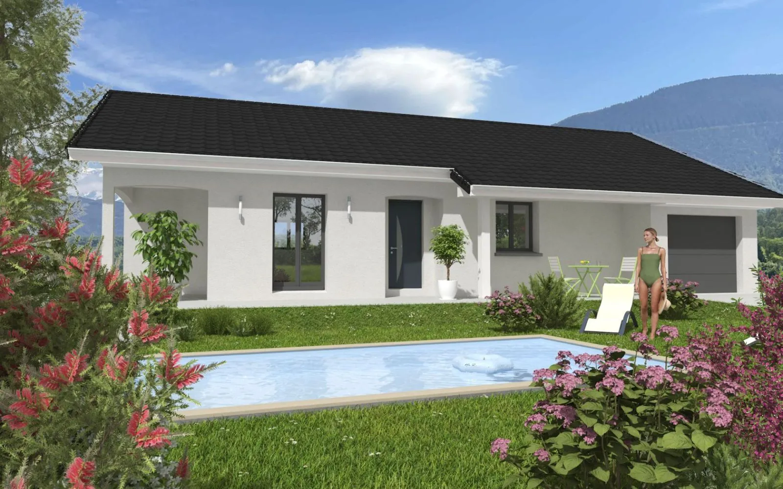 Projet de construction d'une maison 97 m² avec terrain à VOIRON (38) à Voiron — photo 1