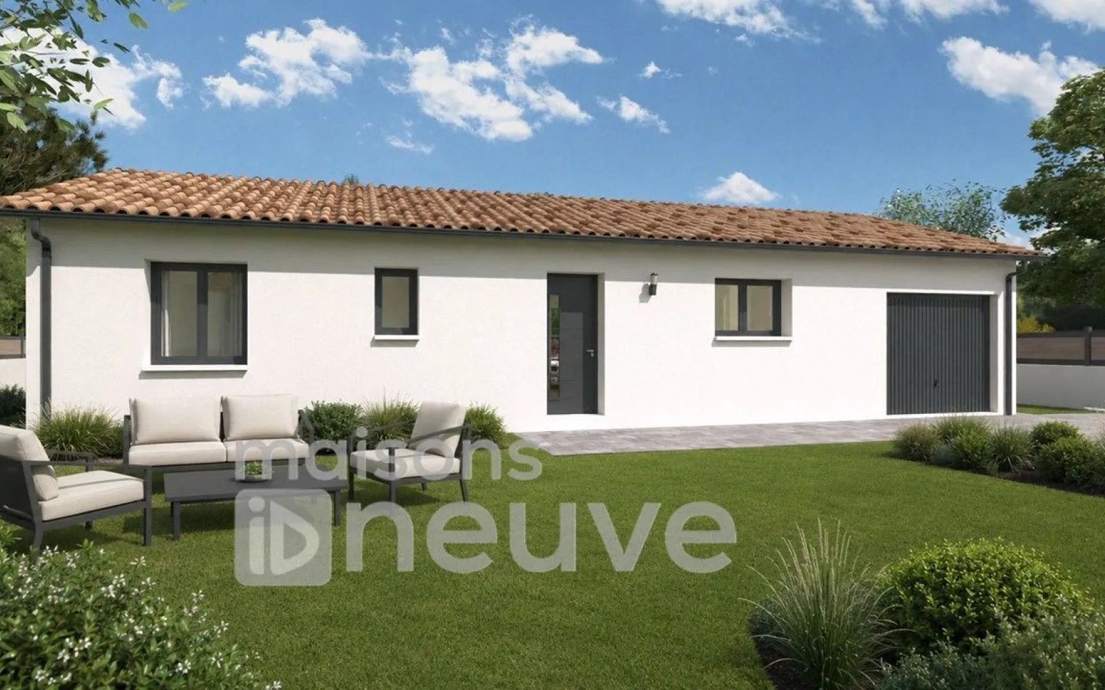 Projet de construction d'une maison 98 m² avec terrain à SALLES (33) à Salles — photo 1