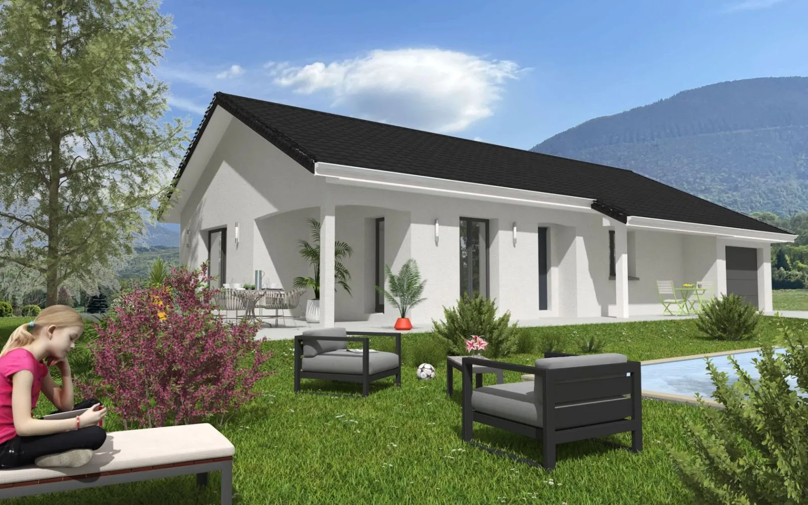 Projet de construction d'une maison 97 m² avec terrain à VOIRON (38) à Voiron — photo 2