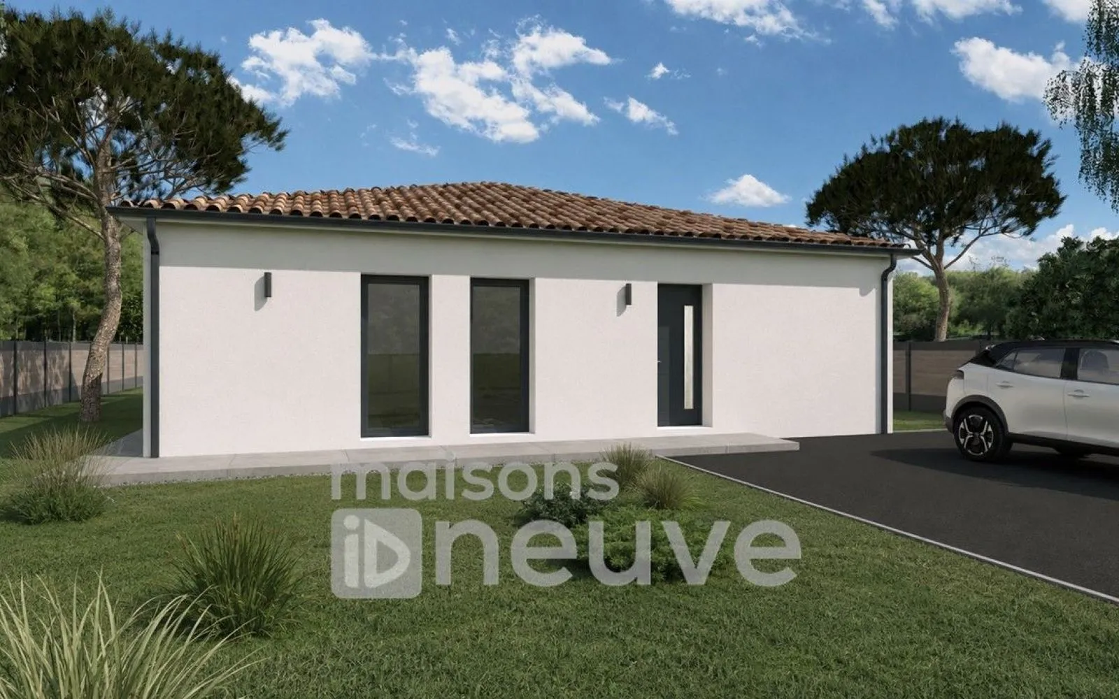 Projet de construction d'une maison 99 m² avec terrain à BRACH (33) à Brach — photo 1