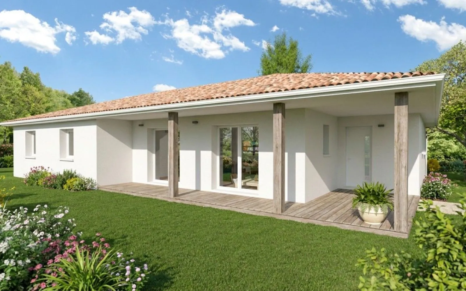 Projet de construction d'une maison 133 m² avec terrain à PUYGOUZON (81) à Puygouzon — photo 1