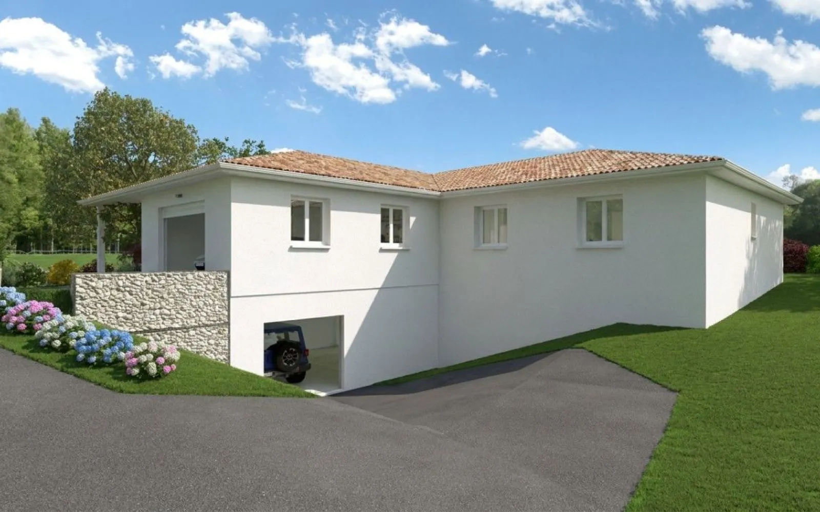Projet de construction d'une maison 133 m² avec terrain à PUYGOUZON (81) à Puygouzon — photo 2