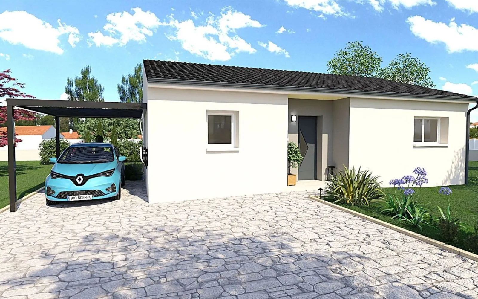 Projet de construction d'une maison 80 m² avec terrain à VERDALLE (81) à Verdalle — photo 1
