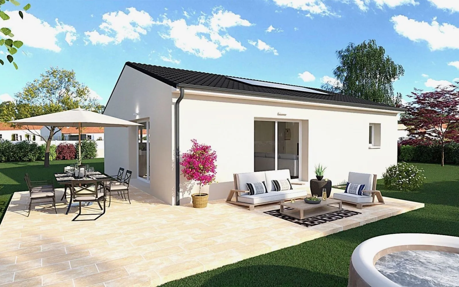 Projet de construction d'une maison 80 m² avec terrain à VERDALLE (81) à Verdalle — photo 2