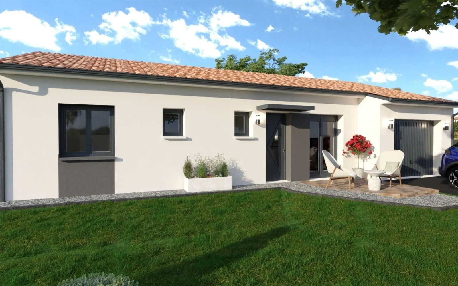 Projet de construction d'une maison 88.12 m² avec terrain à VERDALLE (81) à Verdalle — photo 1