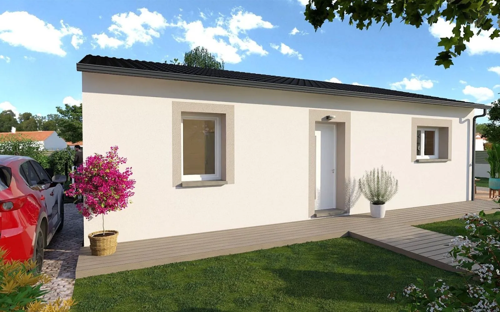 Projet de construction d'une maison 72 m² avec terrain à VERDALLE (81) à Verdalle — photo 1