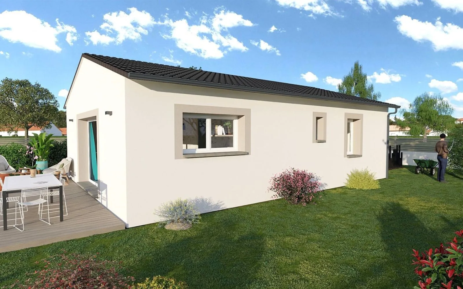 Projet de construction d'une maison 72 m² avec terrain à VERDALLE (81) à Verdalle — photo 2