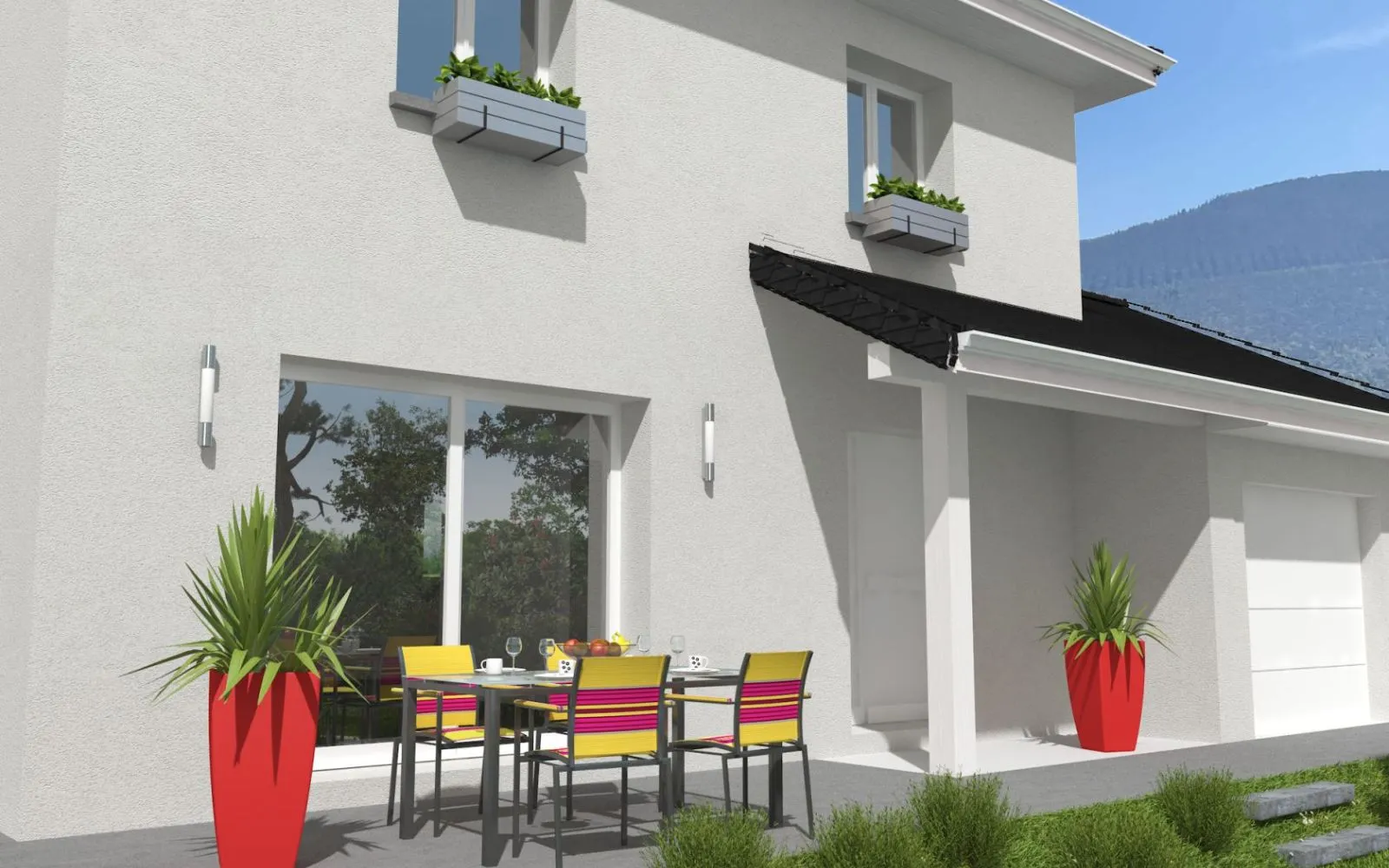 Projet de construction d'une maison 102 m² avec terrain à LE TOUVET (38) à Le Touvet — photo 4