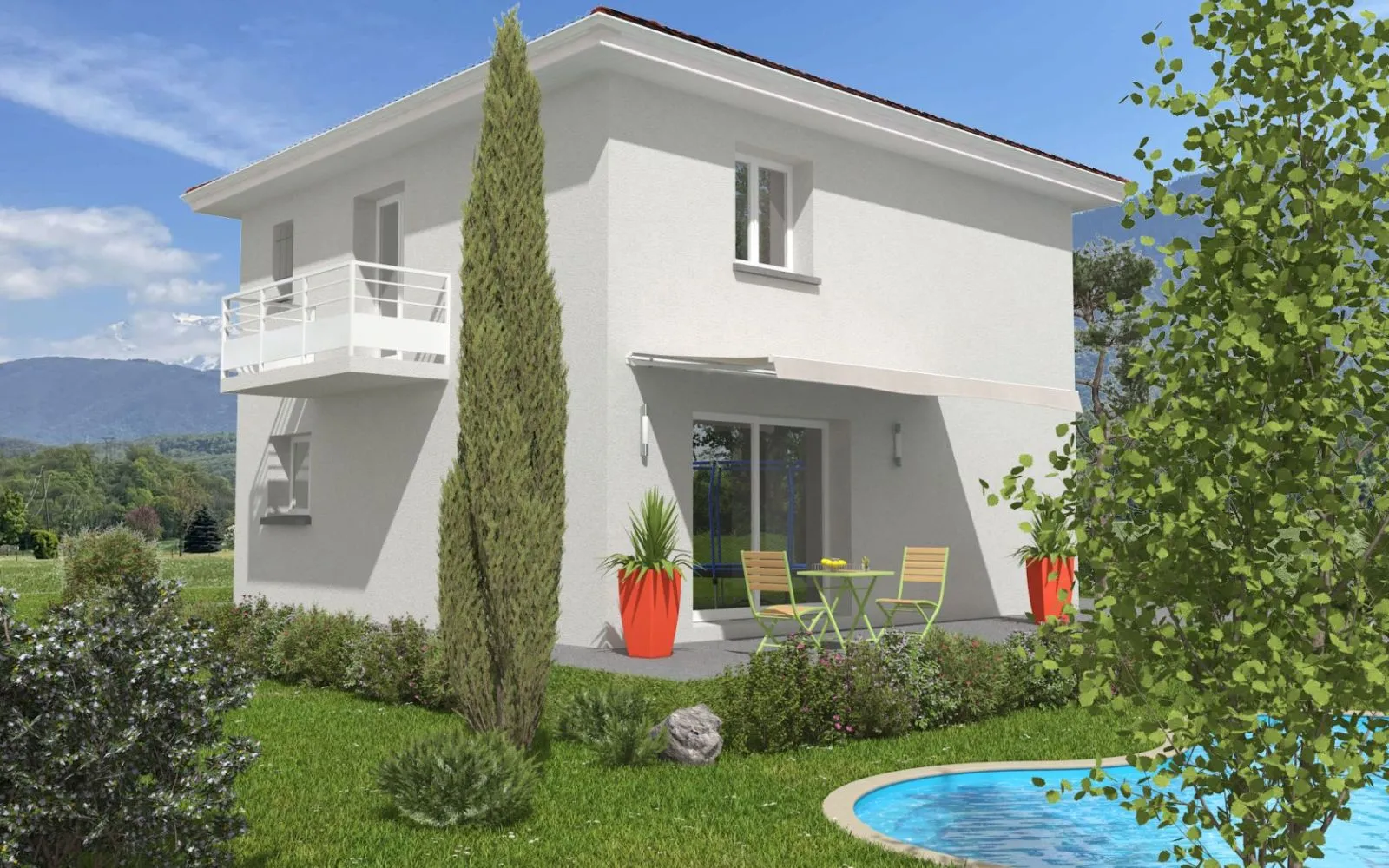 Projet de construction d'une maison 102 m² avec terrain à LE TOUVET (38) à Le Touvet — photo 5