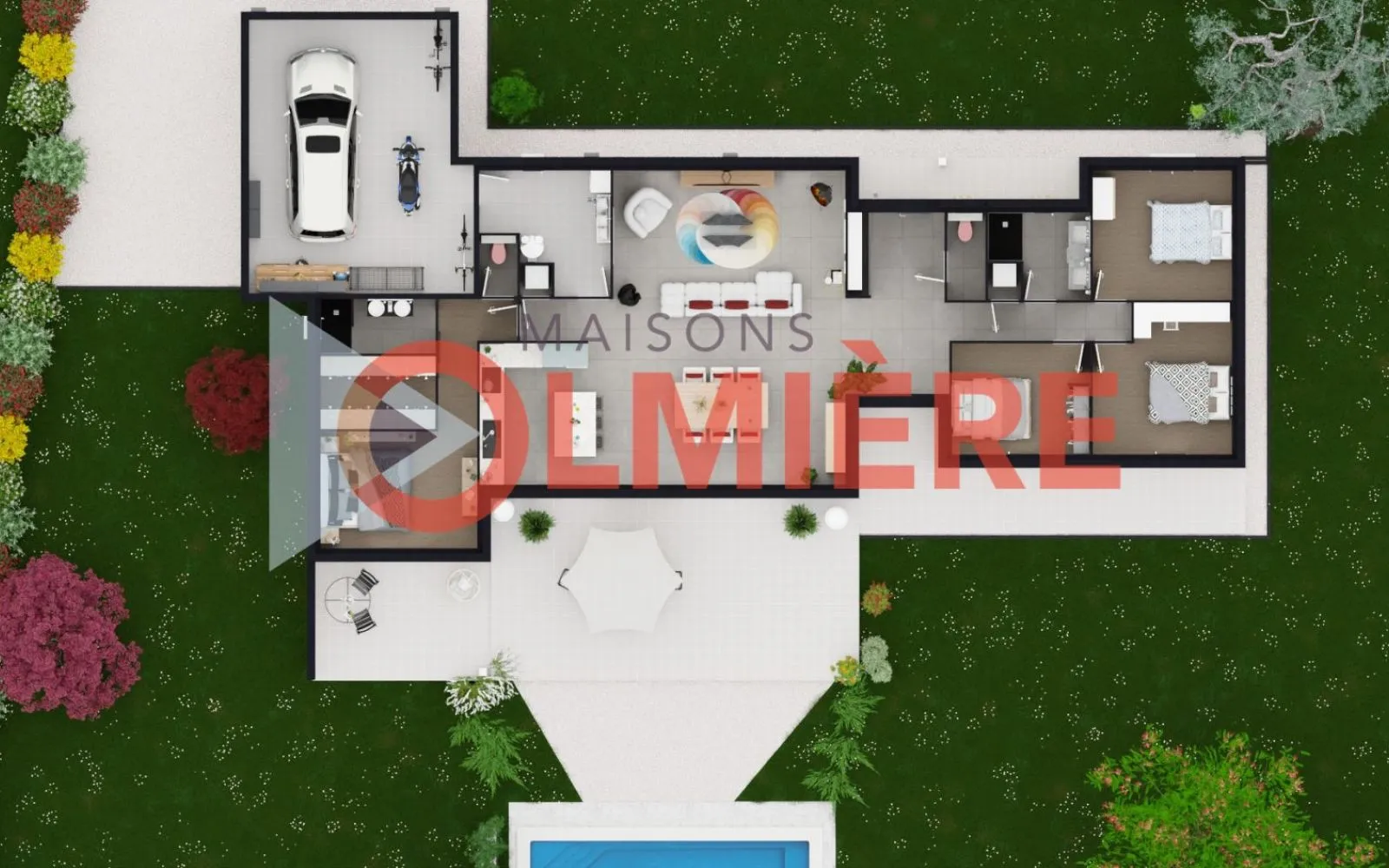 Projet de construction d'une maison 169 m² avec terrain à VERDALLE (81) à Verdalle — photo 3