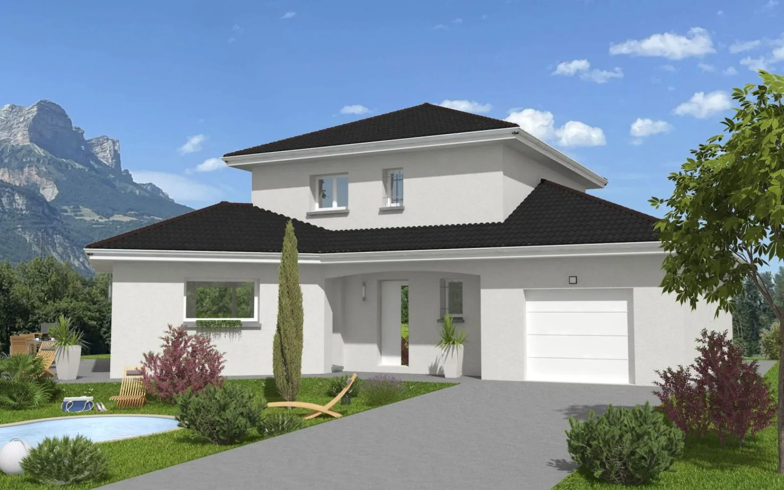 Projet de construction d'une maison 121 m² avec terrain à JARRIE (38) à Jarrie — photo 1