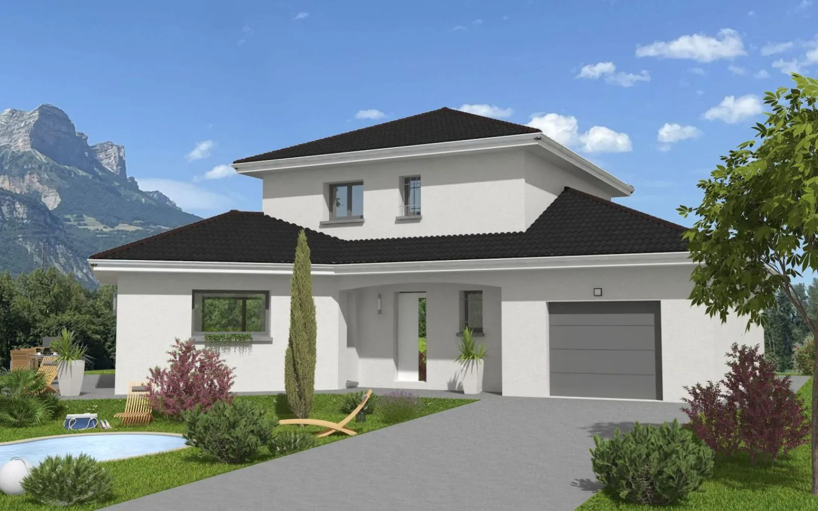 Projet de construction d'une maison 121 m² avec terrain à JARRIE (38) à Jarrie — photo 2