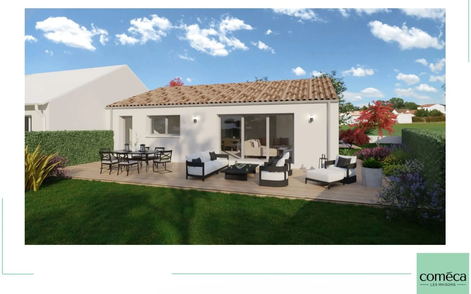 Projet de construction d'une maison 110 m² + garage sur terrain 616m² aux Sables d'Olonne (85) à Olonne-sur-Mer — photo 2