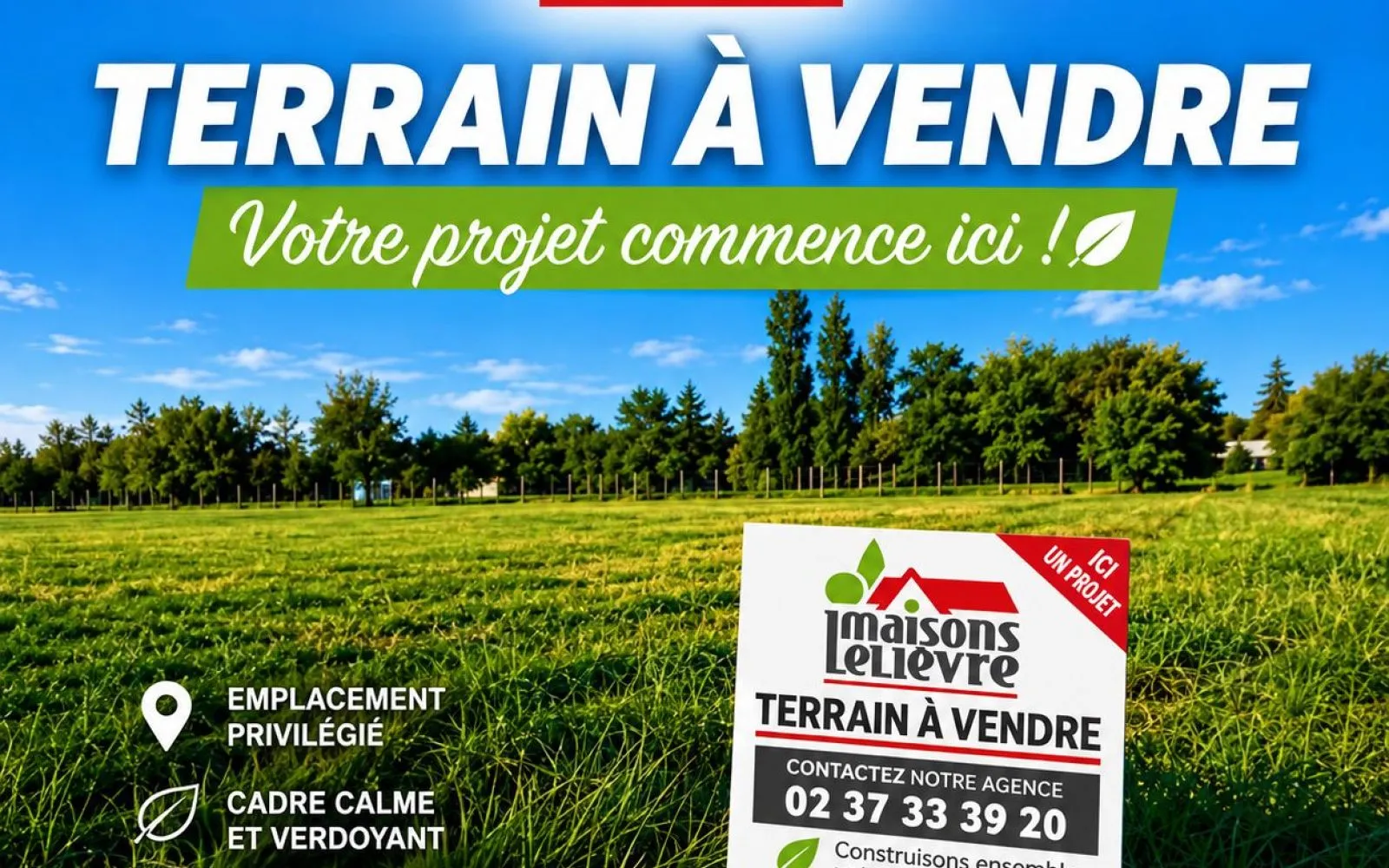 Terrain à bâtir de 802 m² à OINVILLE-SOUS-AUNEAU (28) à Oinville-sous-Auneau — photo 2