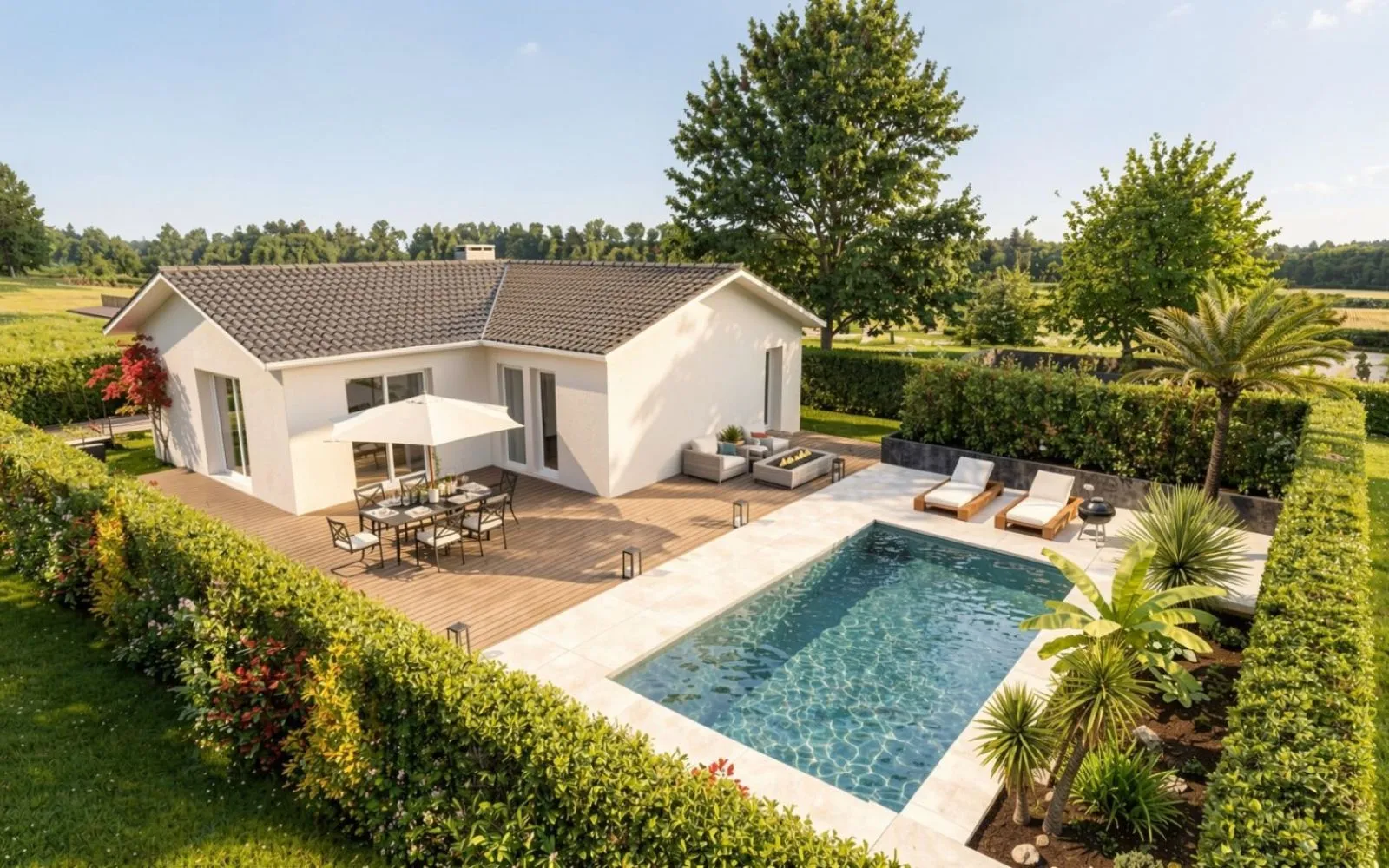 Projet de construction d'une maison 90 m² avec terrain à ESPIET (33) à Espiet — photo 2