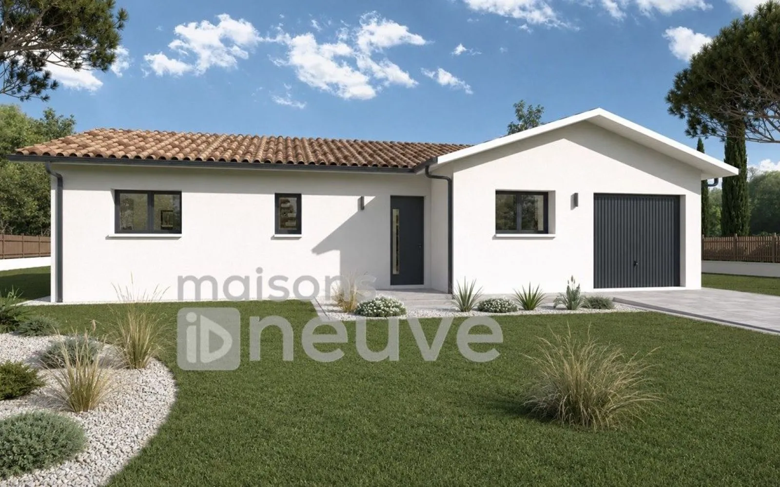Projet de construction d'une maison 90 m² avec terrain à BRACH (33) à Brach — photo 1