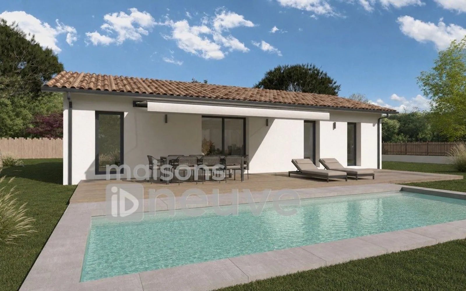 Projet de construction d'une maison 90 m² avec terrain à BRACH (33) à Brach — photo 7