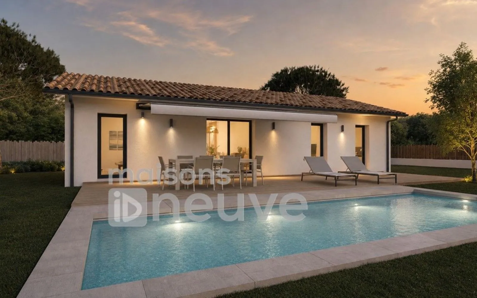 Projet de construction d'une maison 90 m² avec terrain à BRACH (33) à Brach — photo 8