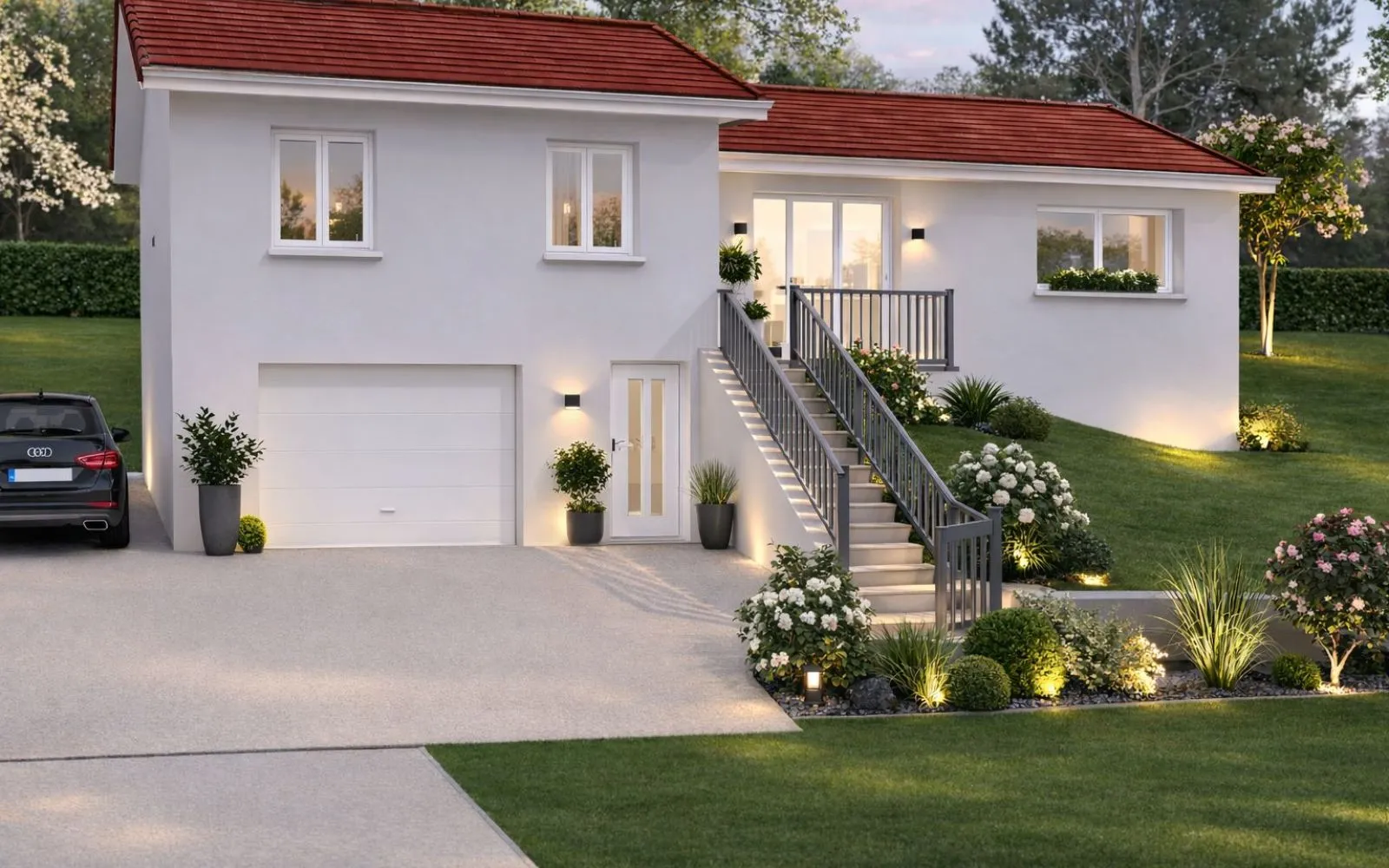 Projet de construction d'une maison 122 m² avec terrain à BRIE-ET-ANGONNES (38) à Brié-et-Angonnes — photo 1