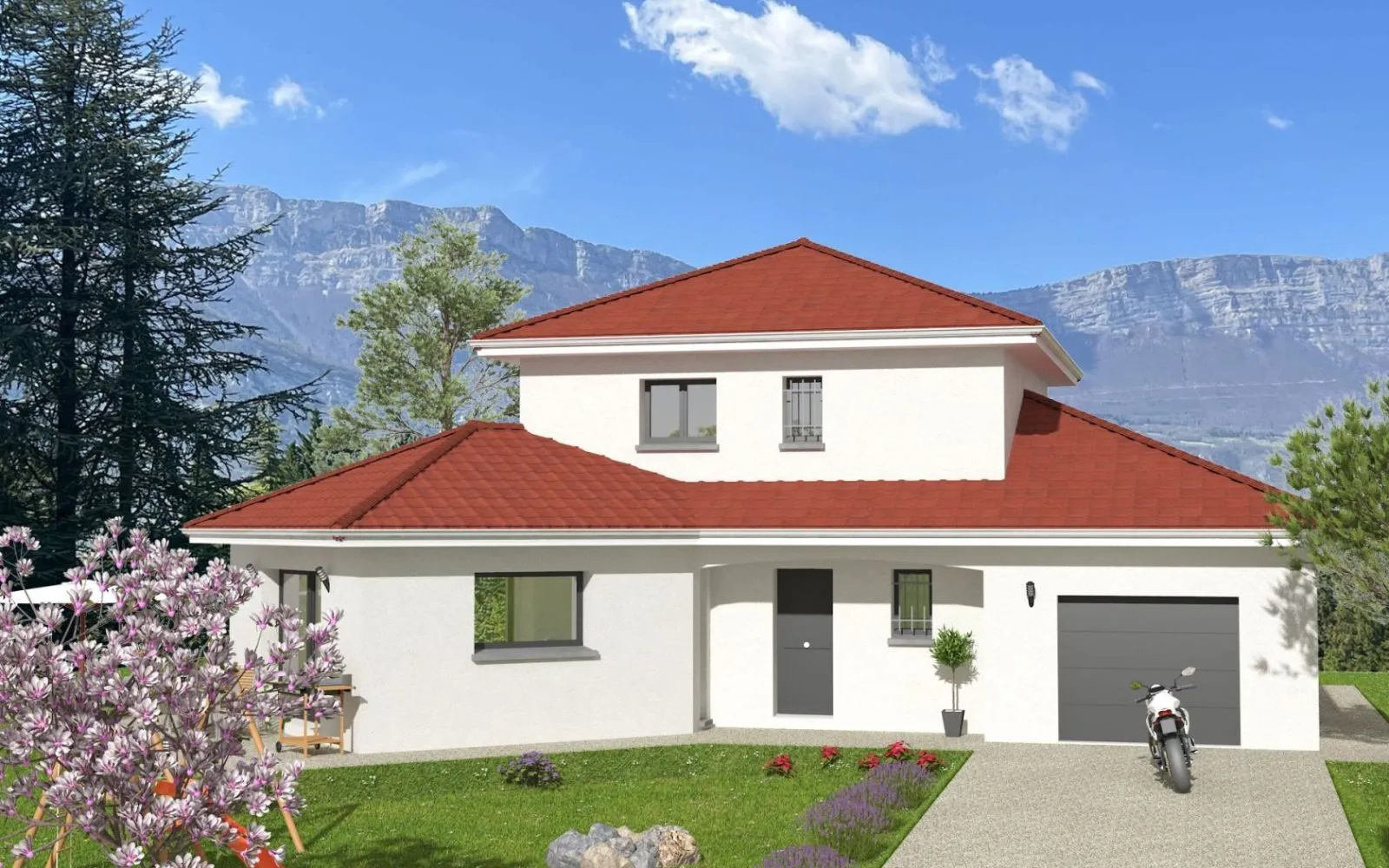 Projet de construction d'une maison 122 m² avec terrain à CORENC (38) à Corenc — photo 2
