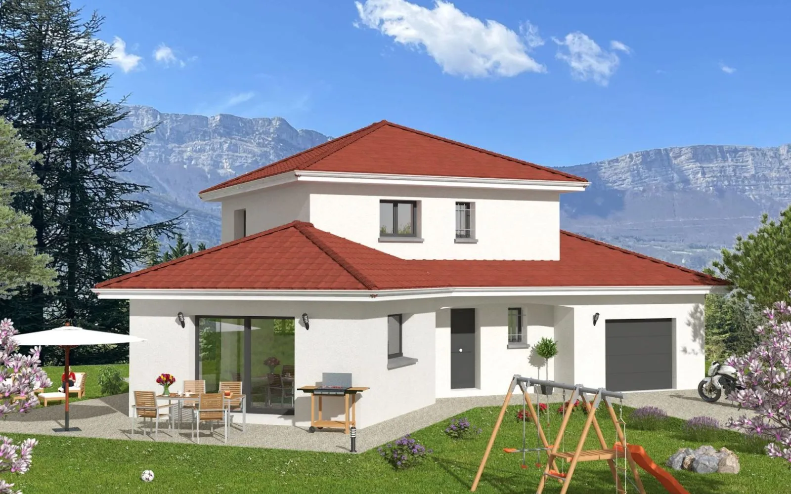 Projet de construction d'une maison 122 m² avec terrain à CORENC (38) à Corenc — photo 3