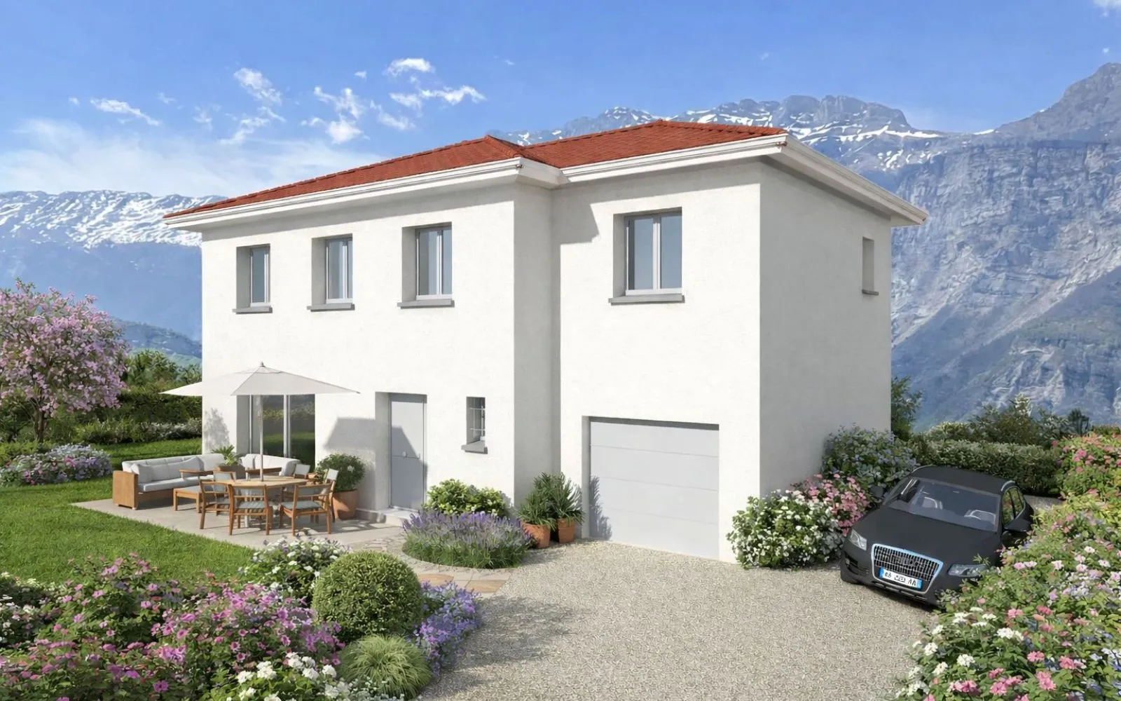 Projet de construction d'une maison 128 m² avec terrain à MONTBONNOT-SAINT-MARTIN (38) à Montbonnot-Saint-Martin — photo 1