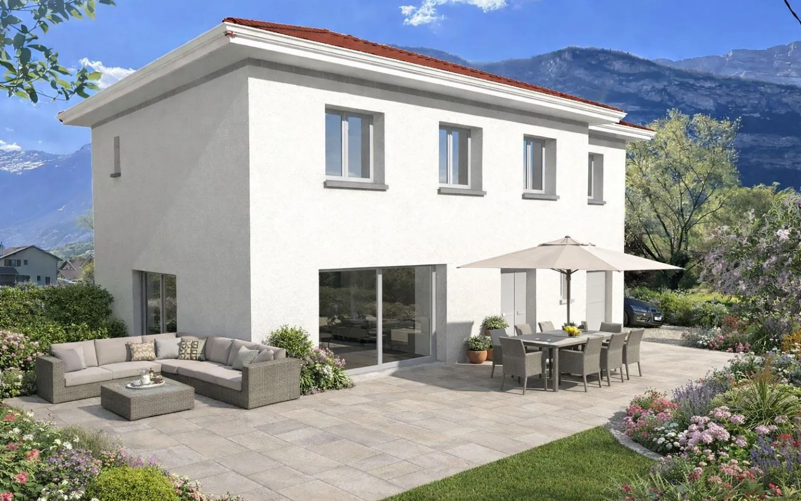 Projet de construction d'une maison 128 m² avec terrain à MONTBONNOT-SAINT-MARTIN (38) à Montbonnot-Saint-Martin — photo 2