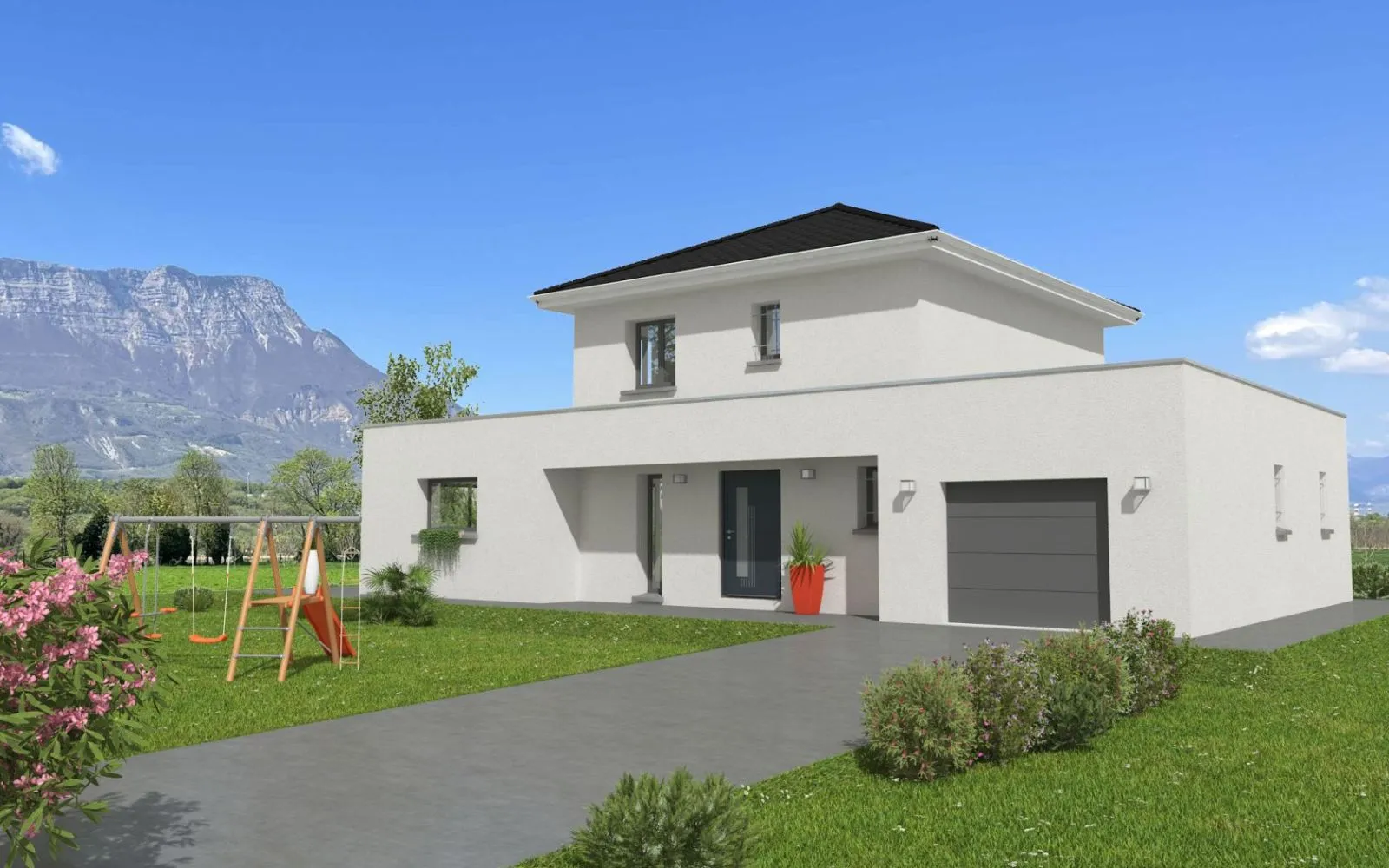 Projet de construction d'une maison 124 m² avec terrain à SAINT-MARTIN-D'URIAGE (38) à Saint-Martin-d'Uriage — photo 1