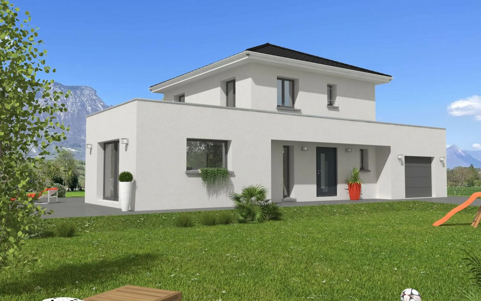 Projet de construction d'une maison 124 m² avec terrain à SAINT-MARTIN-D'URIAGE (38) à Saint-Martin-d'Uriage — photo 2