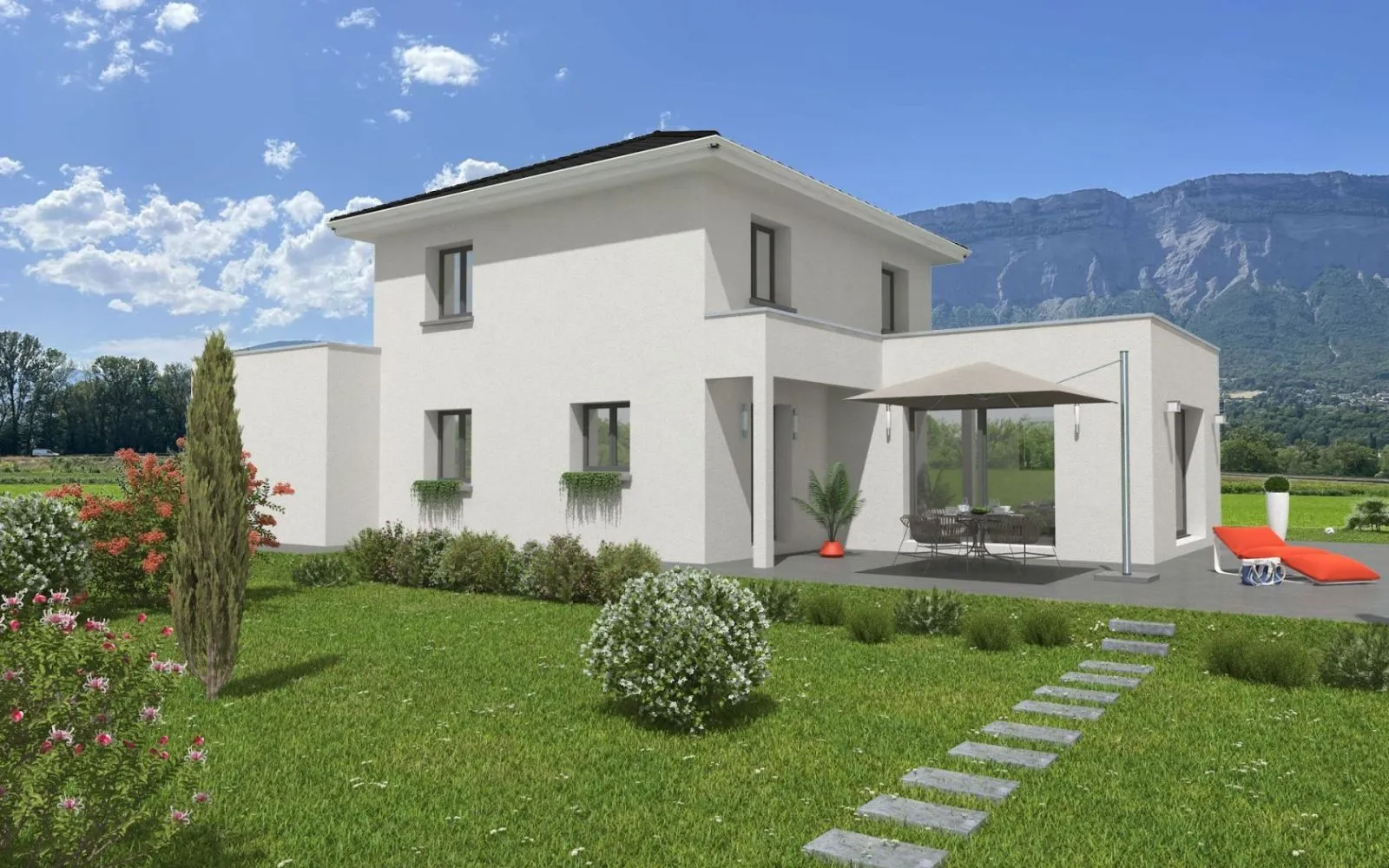 Projet de construction d'une maison 124 m² avec terrain à SAINT-MARTIN-D'URIAGE (38) à Saint-Martin-d'Uriage — photo 3