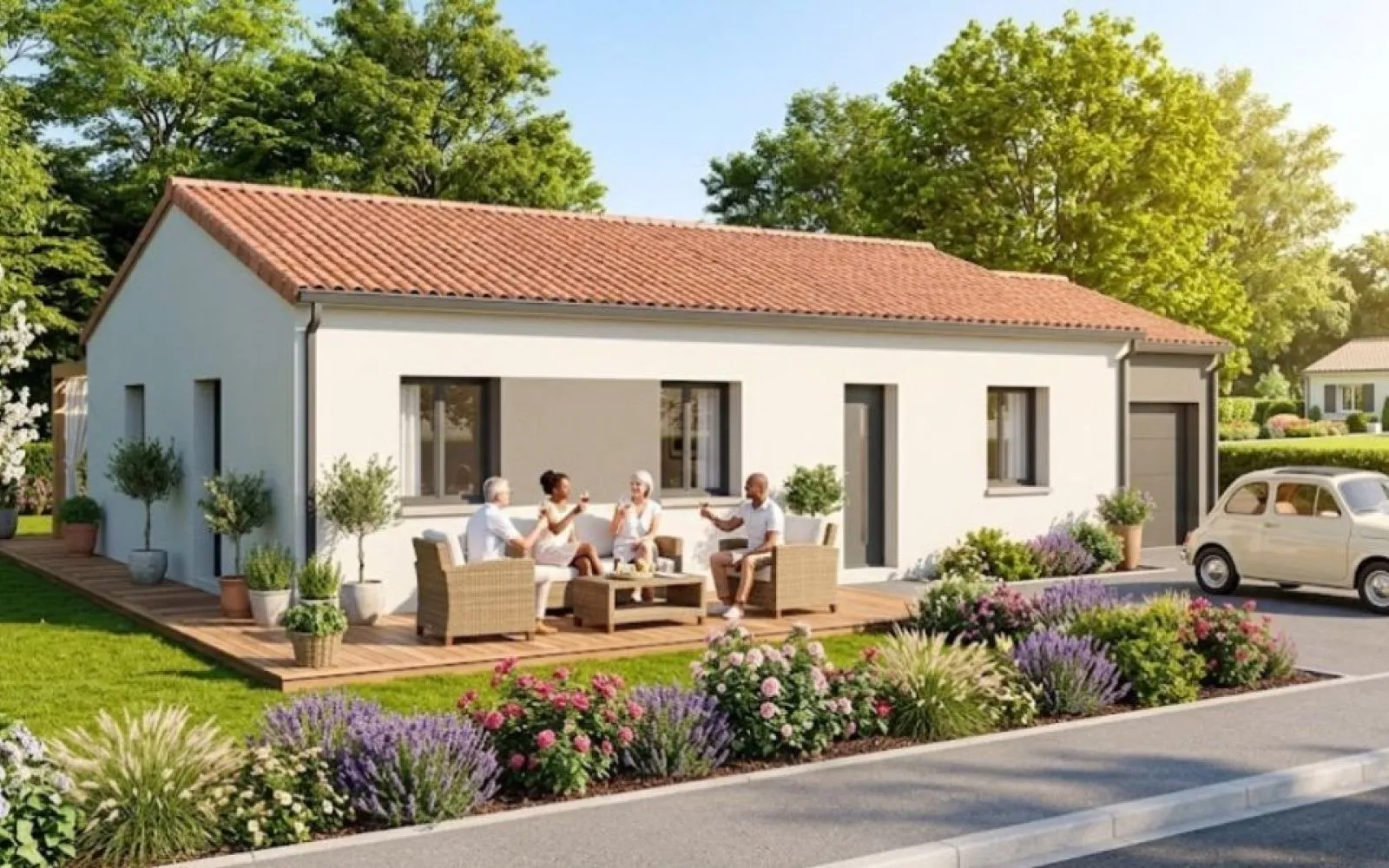Projet de construction d'une maison 90 m² avec terrain à LES ESSARDS (17) à Essards — photo 1