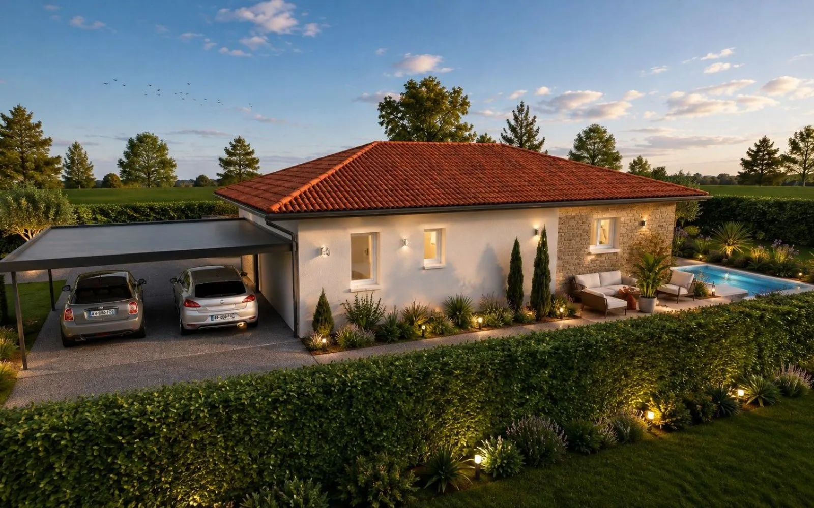 Projet de construction d'une maison 95 m² avec terrain à HINX (40) à Hinx — photo 2