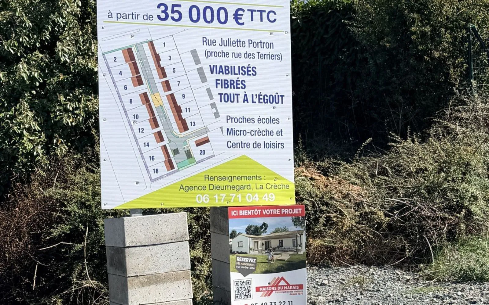 Terrain de 372 m² à SAINTE-NEOMAYE à Sainte-Néomaye — photo 2