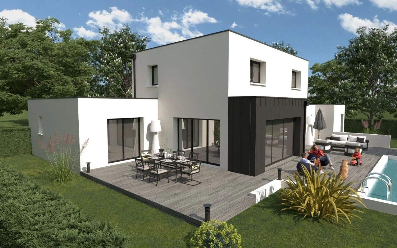 Projet de construction d'une maison 110 m² avec terrain à PLURIEN (22) à Plurien — photo 1