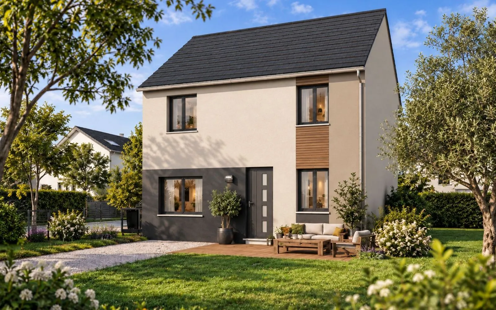 Projet de construction d'une maison 87 m² avec terrain à CONFLANS-SAINTE-HONORINE (78) à Conflans-Sainte-Honorine — photo 1
