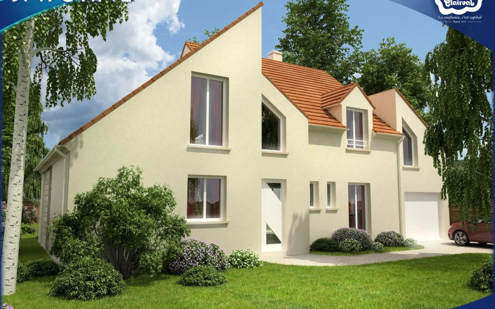 Projet de construction d'une maison 202 m² avec terrain à SAINT-OUEN-EN-BRIE (77) à Saint-Ouen-en-Brie — photo 1