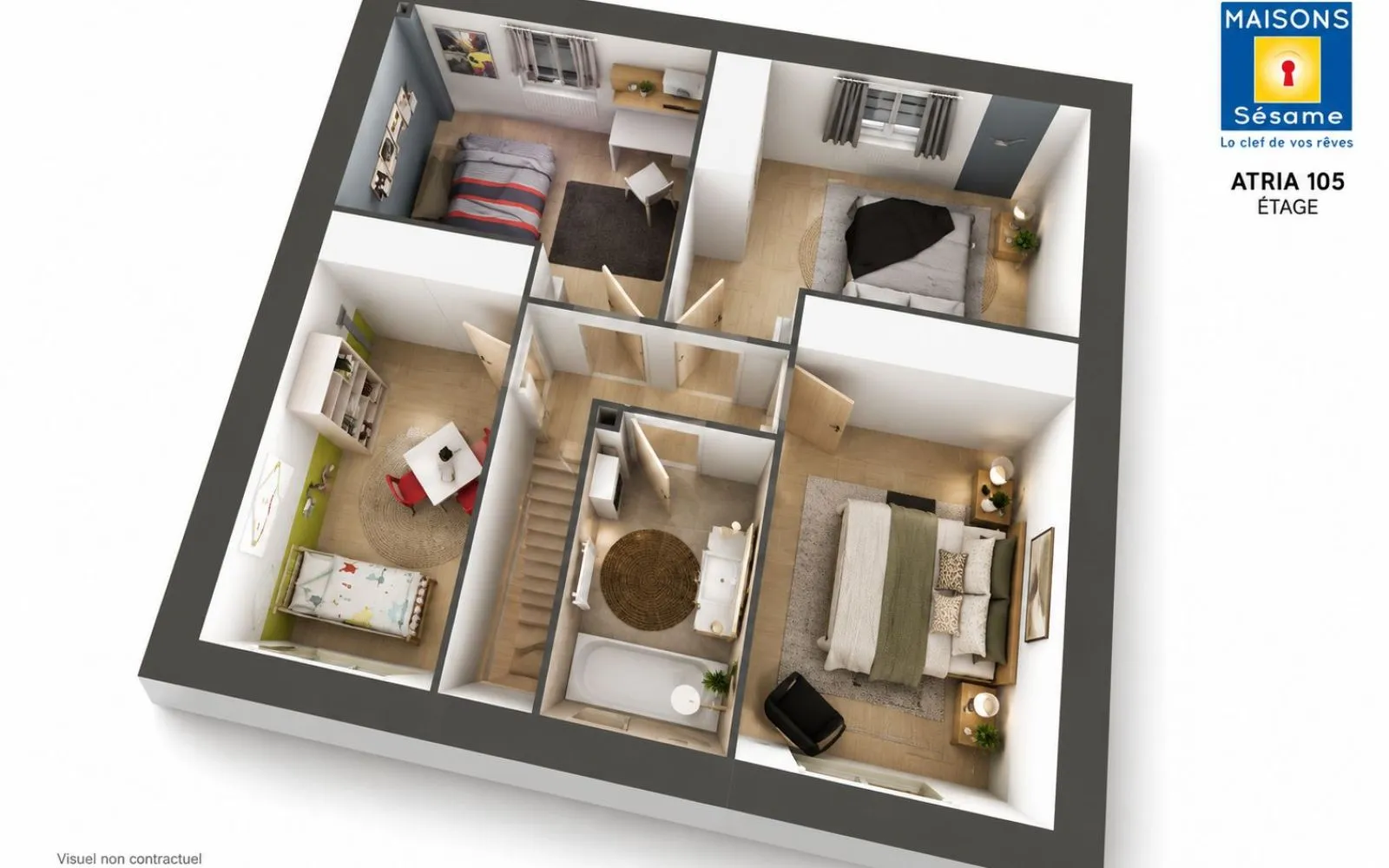 Projet de construction d'une maison 102 m² avec terrain à CONFLANS-SAINTE-HONORINE (78) à Conflans-Sainte-Honorine — photo 2
