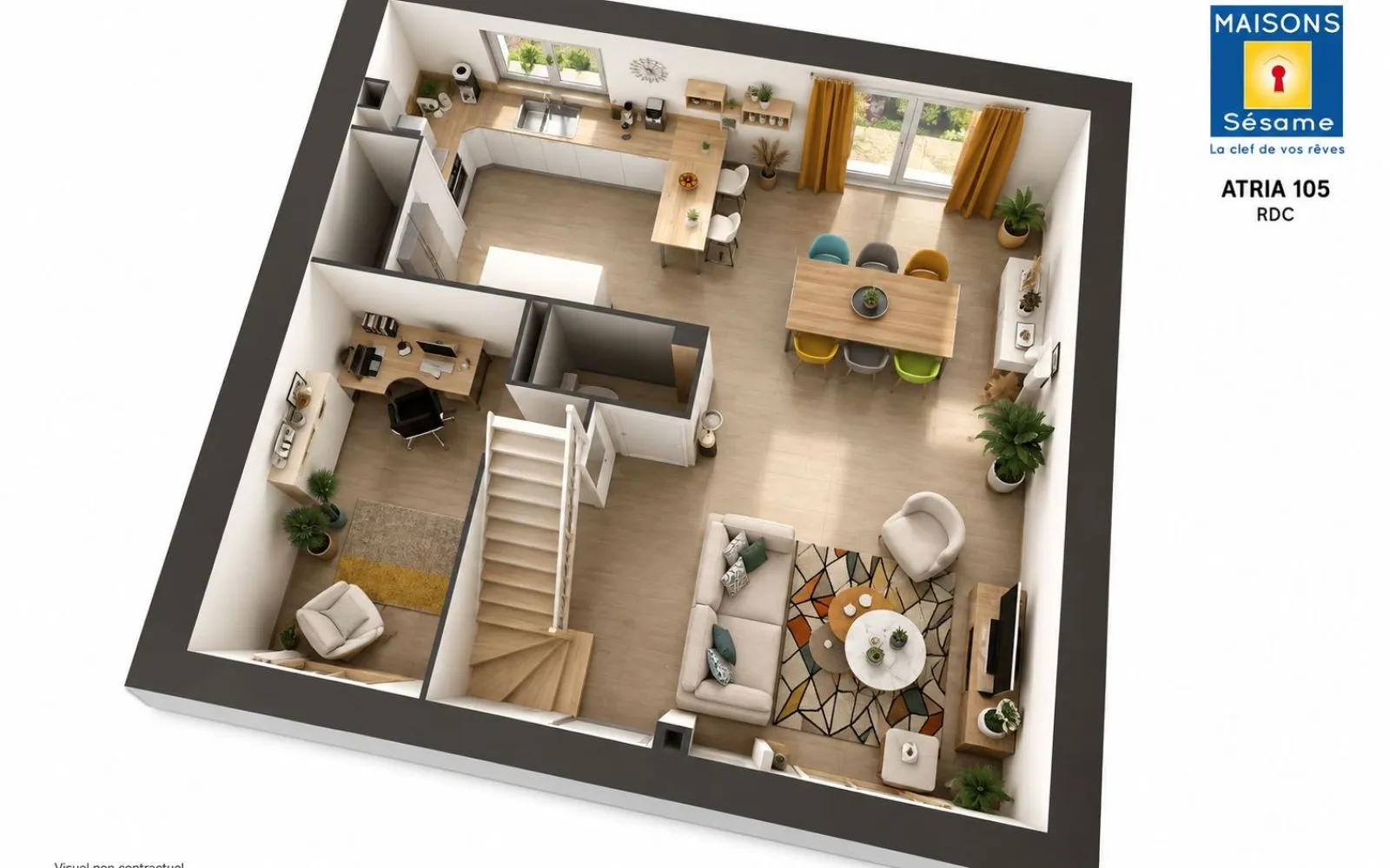 Projet de construction d'une maison 102 m² avec terrain à CONFLANS-SAINTE-HONORINE (78) à Conflans-Sainte-Honorine — photo 3