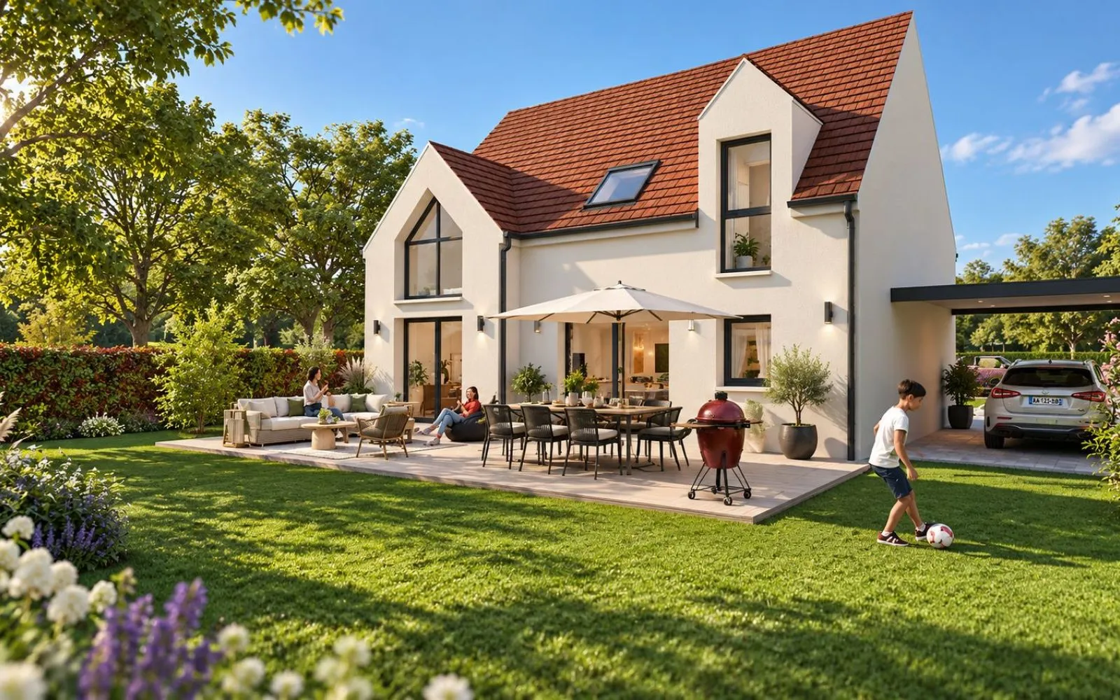 La Ferté-Saint-Aubin : Maison lumineuse personnalisable de 120 m² à La Ferté-Saint-Aubin — photo 1