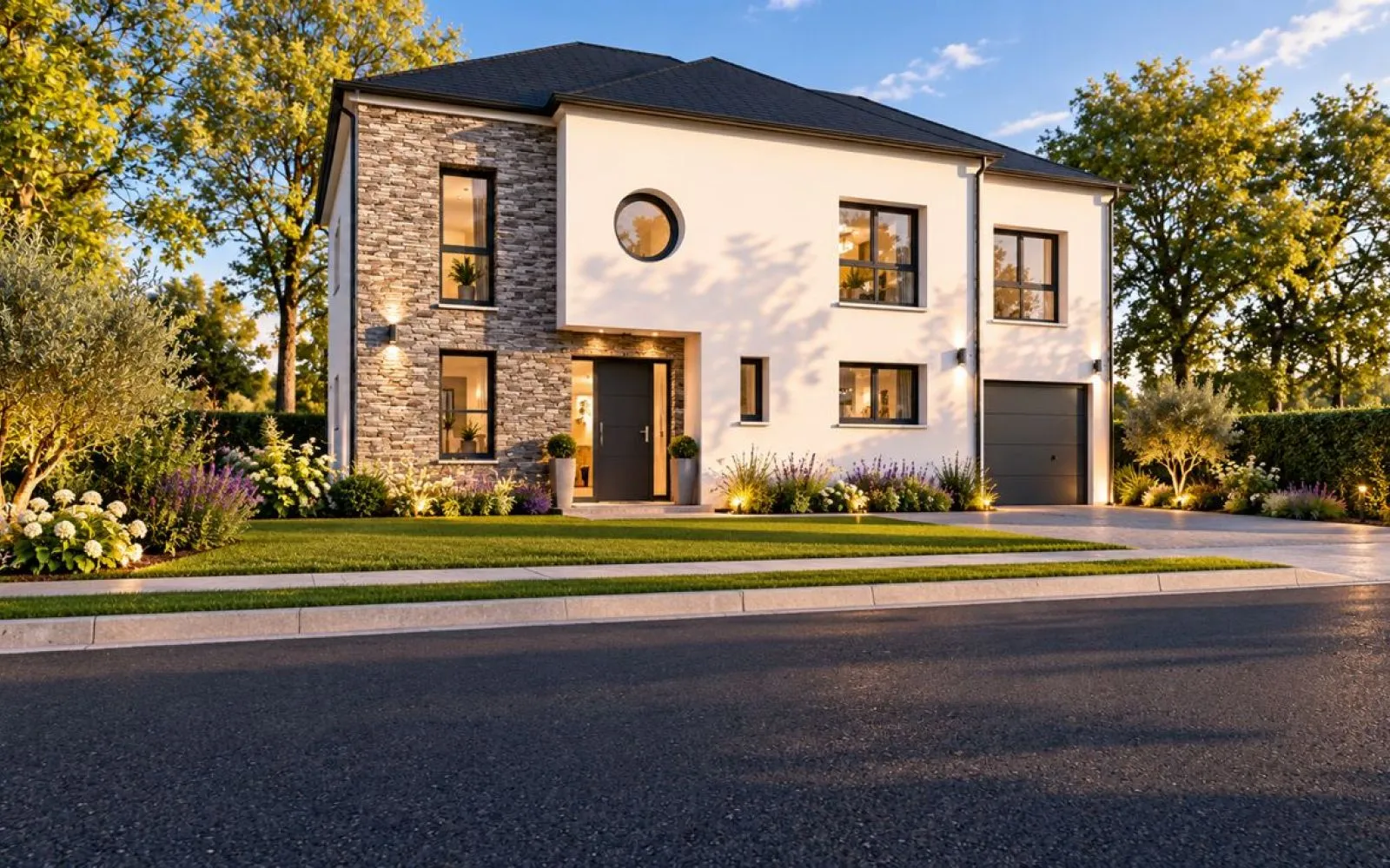 St Lyé la Forêt : Maison contemporaine et prestations haut de gamme de 170 m² à Saint-Lyé-la-Forêt — photo 1