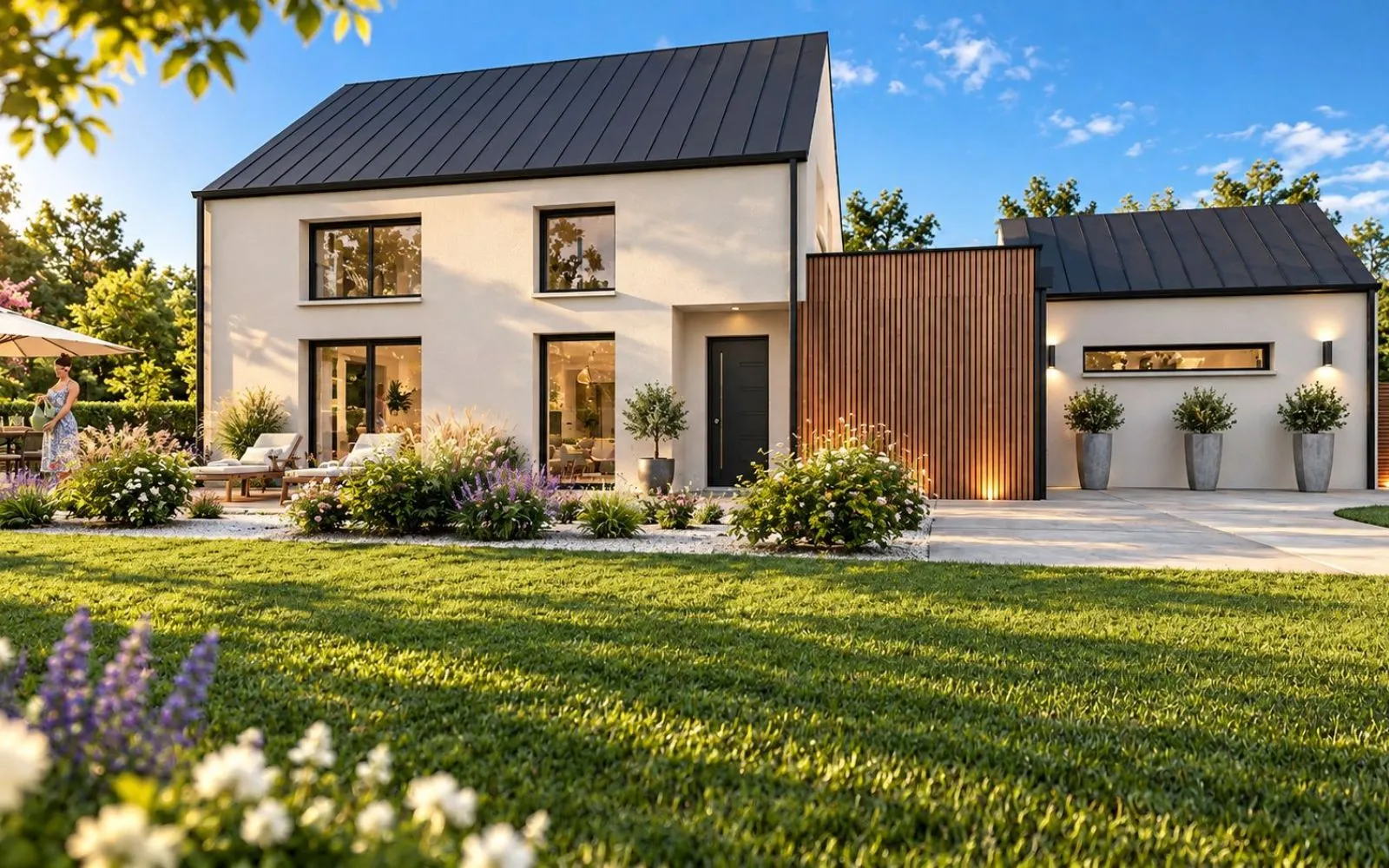 Mareau-aux-Près : Maison contemporaine personnalisable de 140 m² à Mareau-aux-Prés — photo 2