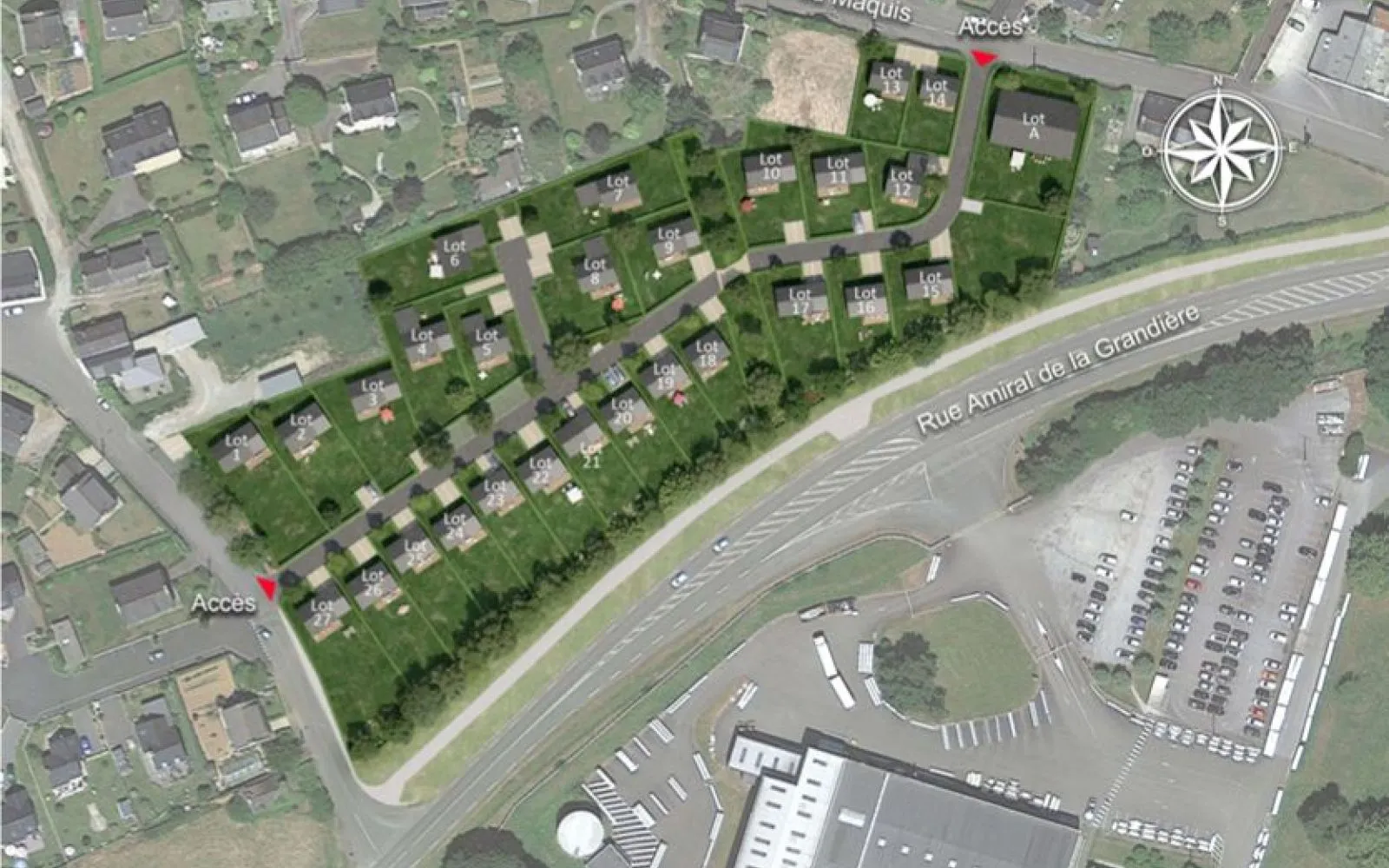 Projet de construction d'une maison 70 m² avec terrain à BRIEC (29) à Briec — photo 3