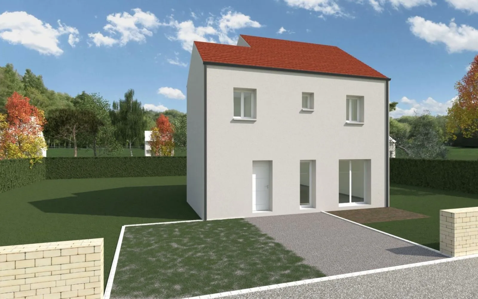 Projet de construction d'une maison 97 m² avec terrain à proximité de MAROLLES-EN-HUREPOIX (91) à Marolles-en-Hurepoix — photo 1