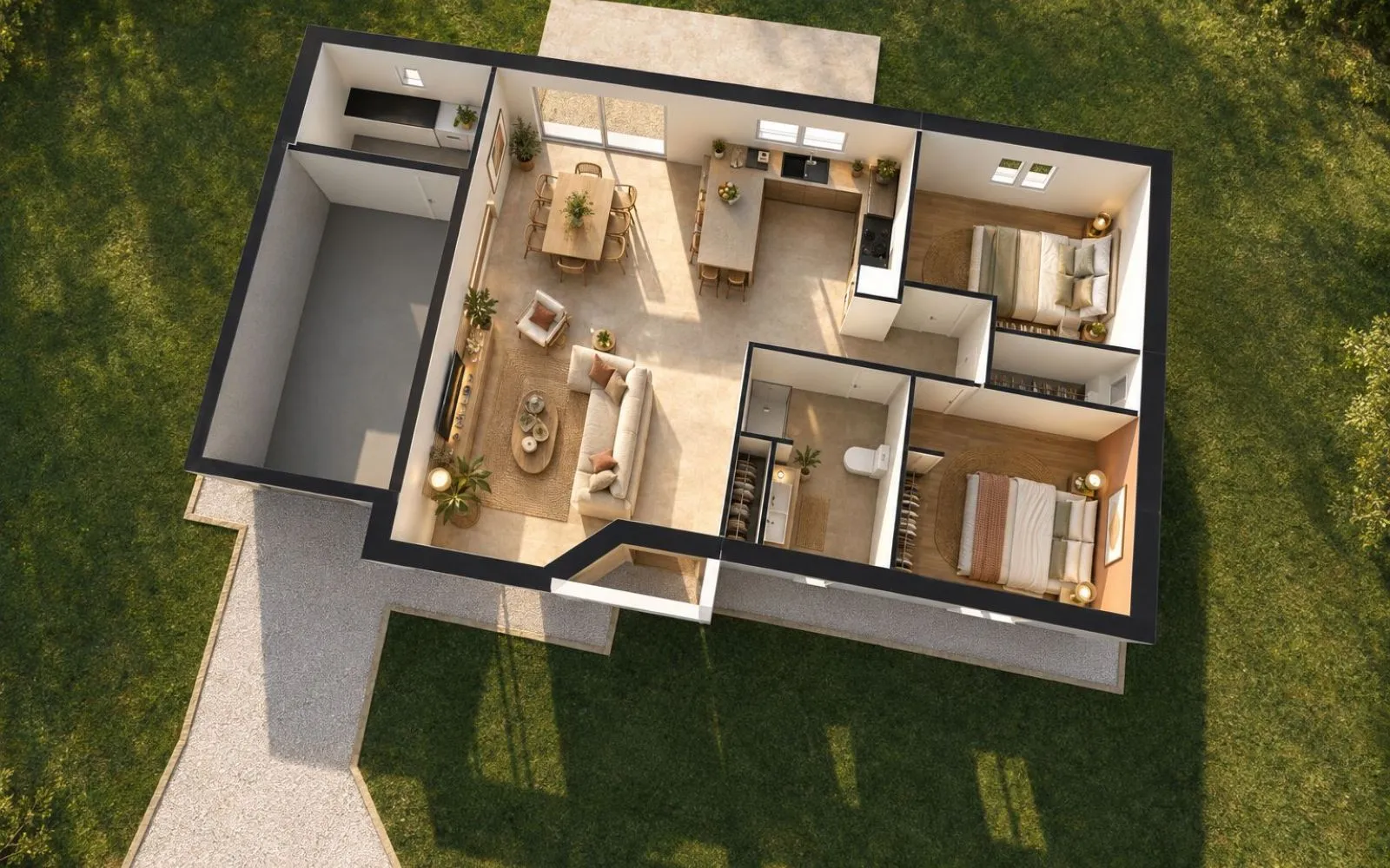 Projet de construction d'une maison 89 m² avec terrain à TRELISSAC (24) à Trélissac — photo 3