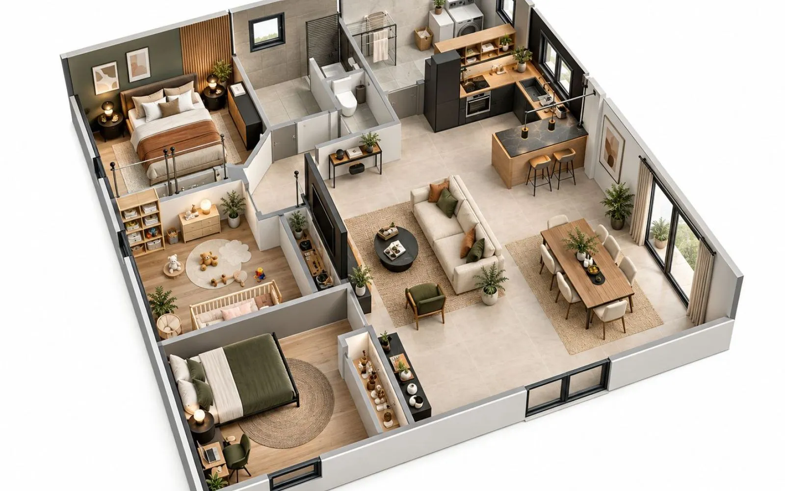 Projet de construction d'une maison NEUVE - 3 chambres - avec terrain à 10 minutes de BAYONNE à Lahonce — photo 3
